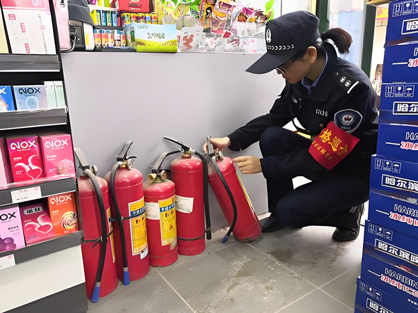 滅火器操作機構(gòu)檢查